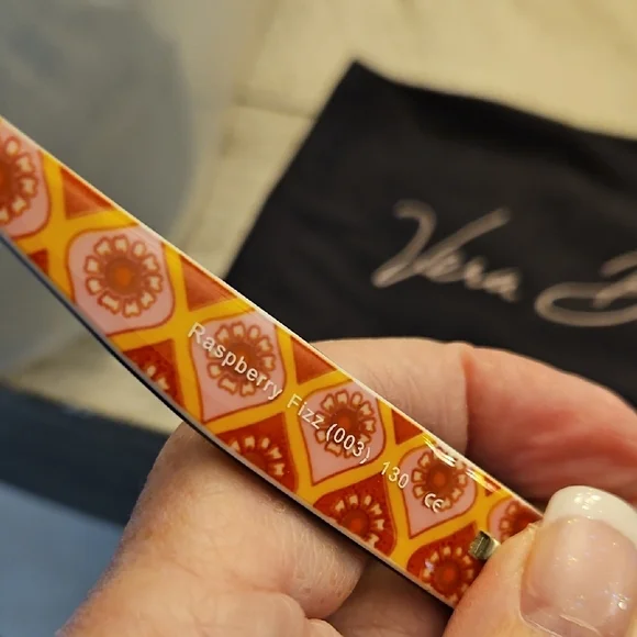 Vera Bradley Black and Orange Sunglasses - Picture 2 of 5
